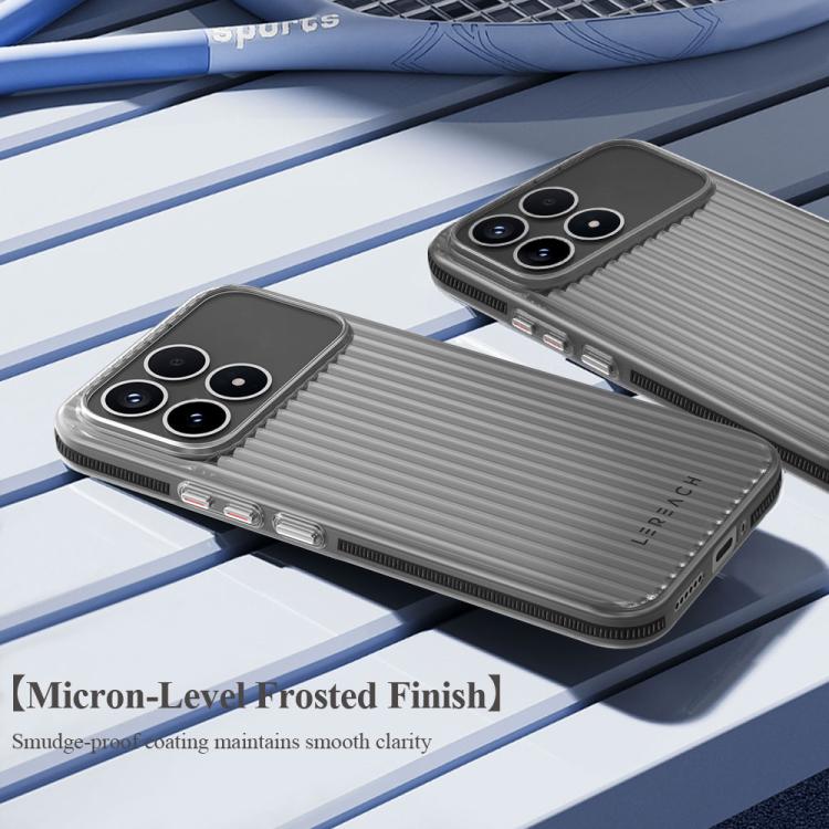 For Redmi K90 / Poco F8 Pro 5G LeReach TOC Icicle Series Ice Mist Double-Sided Non-Slip Phone Case