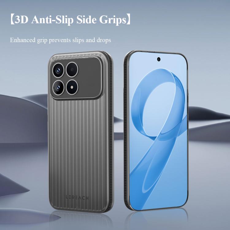 For Redmi K90 / Poco F8 Pro 5G LeReach TOC Icicle Series Ice Mist Double-Sided Non-Slip Phone Case
