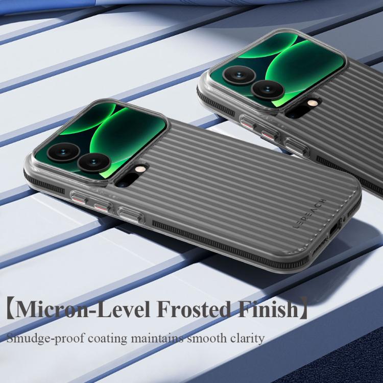 For Xiaomi 17 Pro LeReach TOC Icicle Series Ice Mist Double-Sided Non-Slip Phone Case