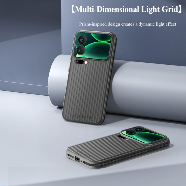 For Xiaomi 17 Pro Max LeReach TOC Icicle Series Ice Mist Double-Sided Non-Slip Phone Case