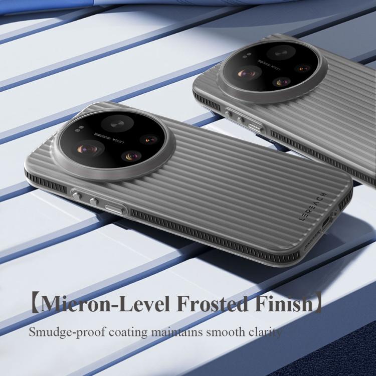 For Xiaomi 17 Ultra LeReach TOC Icicle Series Ice Mist Double-Sided Non-Slip Phone Case