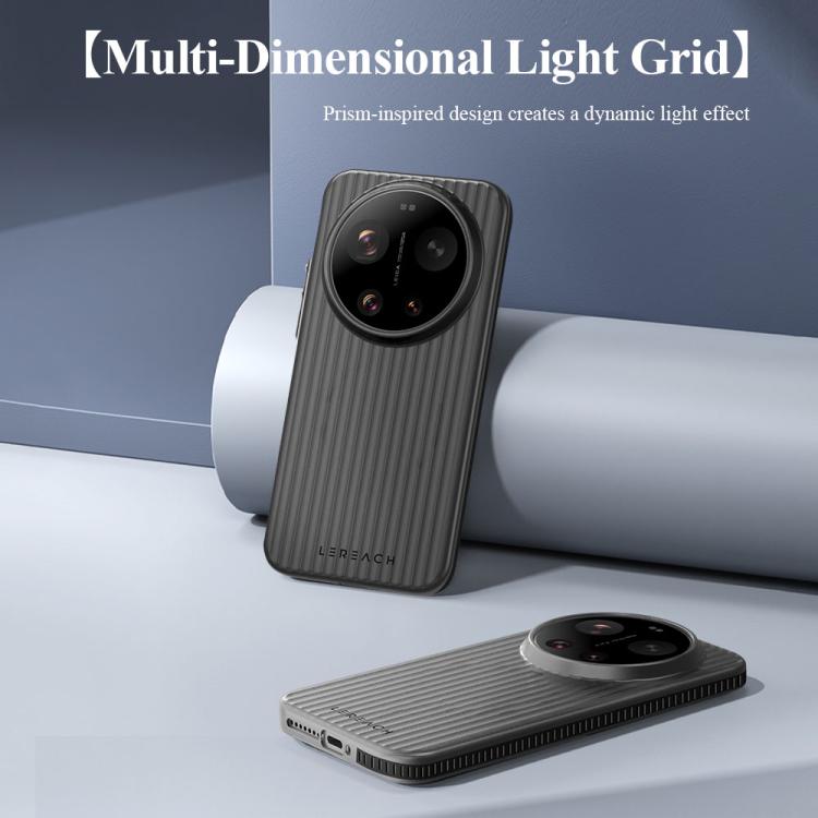 For Xiaomi 17 Ultra LeReach TOC Icicle Series Ice Mist Double-Sided Non-Slip Phone Case