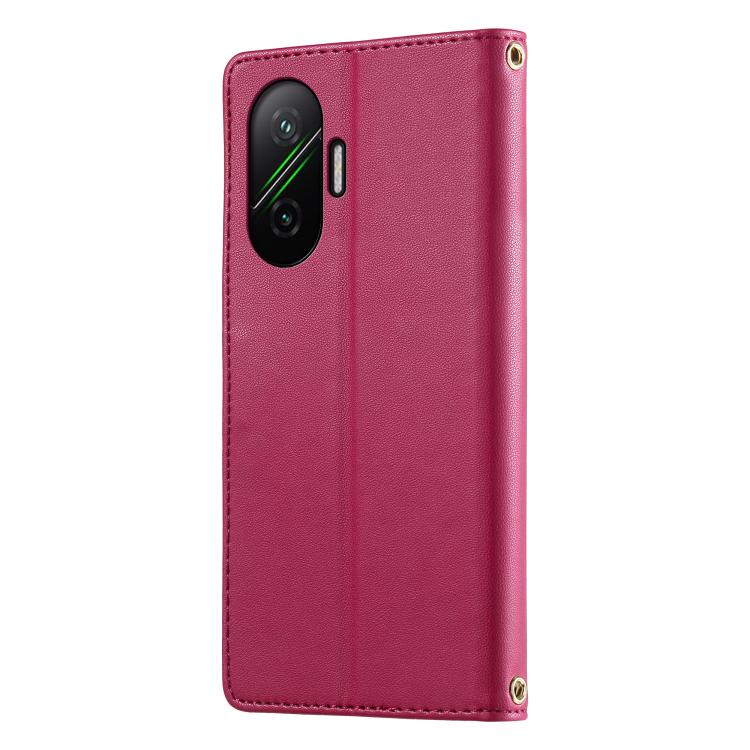 For Xiaomi Poco F7 / Redmi Turbo 4 Pro Cute Cats Magnetic Closure Vegan Leather Phone Case with Strap