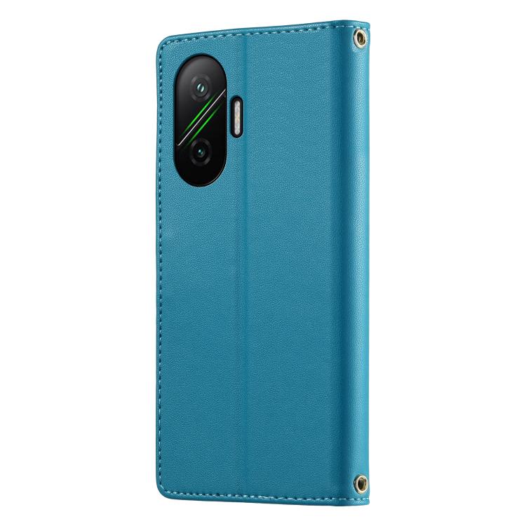 For Xiaomi Poco F7 / Redmi Turbo 4 Pro Cute Cats Magnetic Closure Vegan Leather Phone Case with Strap