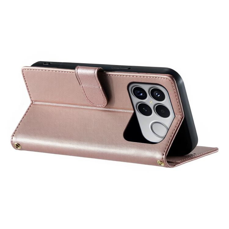 For Xiaomi Poco F8 Ultra / Redmi K90 Pro Max Cute Cats Magnetic Closure Vegan Leather Phone Case with Strap