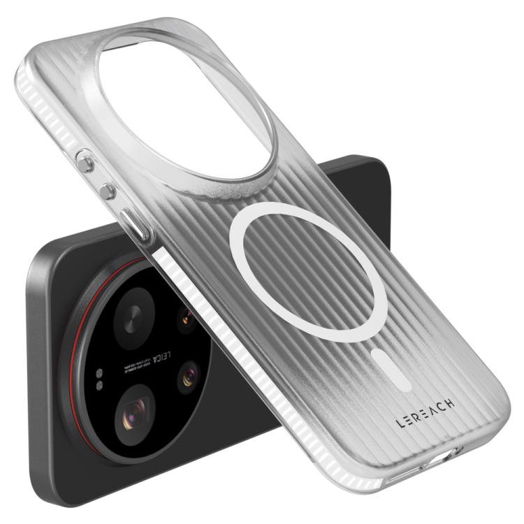 For Xiaomi 17 Ultra LeReach TOC Icicle Series Ice Mist Double-Sided Non-Slip Magnetic Phone Case