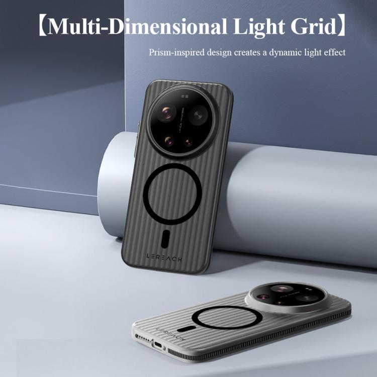 For Xiaomi 17 Ultra LeReach TOC Icicle Series Ice Mist Double-Sided Non-Slip Magnetic Phone Case