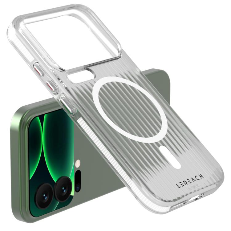 For Xiaomi 17 Pro Max LeReach TOC Icicle Series Ice Mist Double-Sided Non-Slip Magnetic Phone Case