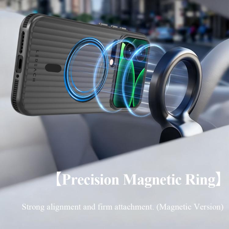 For Xiaomi 17 Pro Max LeReach TOC Icicle Series Ice Mist Double-Sided Non-Slip Magnetic Phone Case