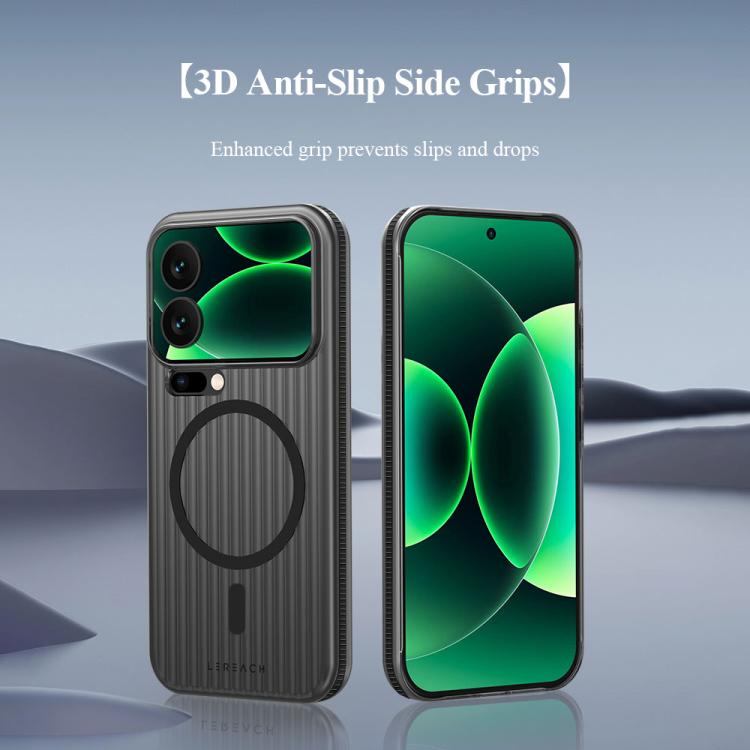 For Xiaomi 17 Pro Max LeReach TOC Icicle Series Ice Mist Double-Sided Non-Slip Magnetic Phone Case