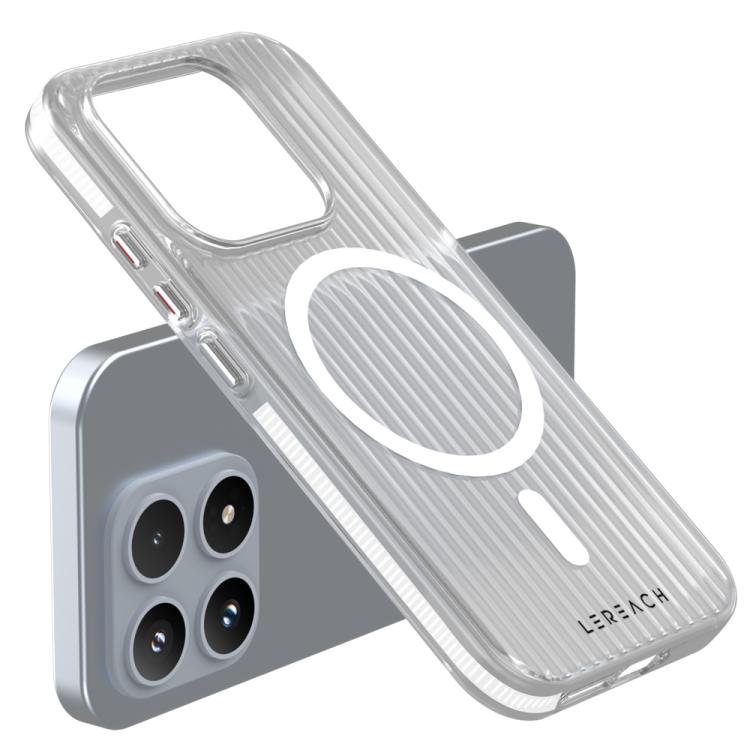 For Xiaomi 17 LeReach TOC Icicle Series Ice Mist Double-Sided Non-Slip Magnetic Phone Case