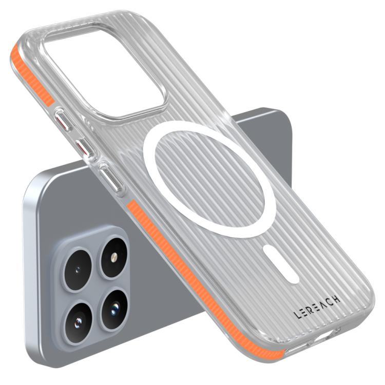 For Xiaomi 17 LeReach TOC Icicle Series Ice Mist Double-Sided Non-Slip Magnetic Phone Case