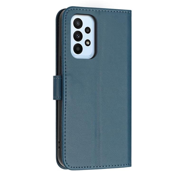 For Galaxy A23 5G / 4G / M23 5G Glitter Butterfly Zipper Vegan Leather Phone Case with Wrist Strap