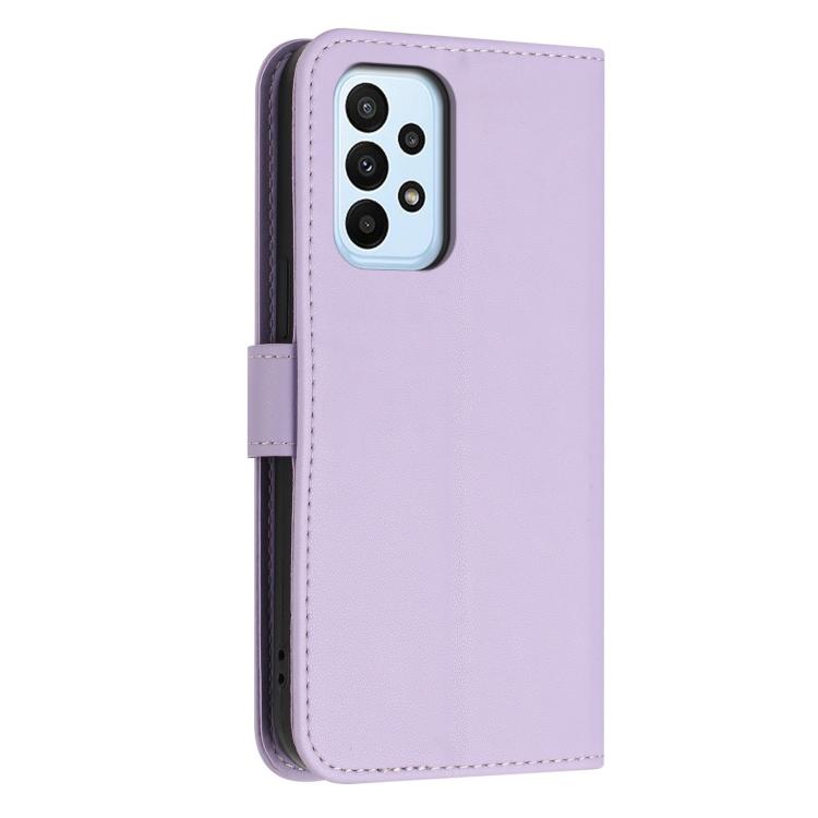 For Galaxy A33 5G Glitter Butterfly Zipper Vegan Leather Phone Case with Wrist Strap