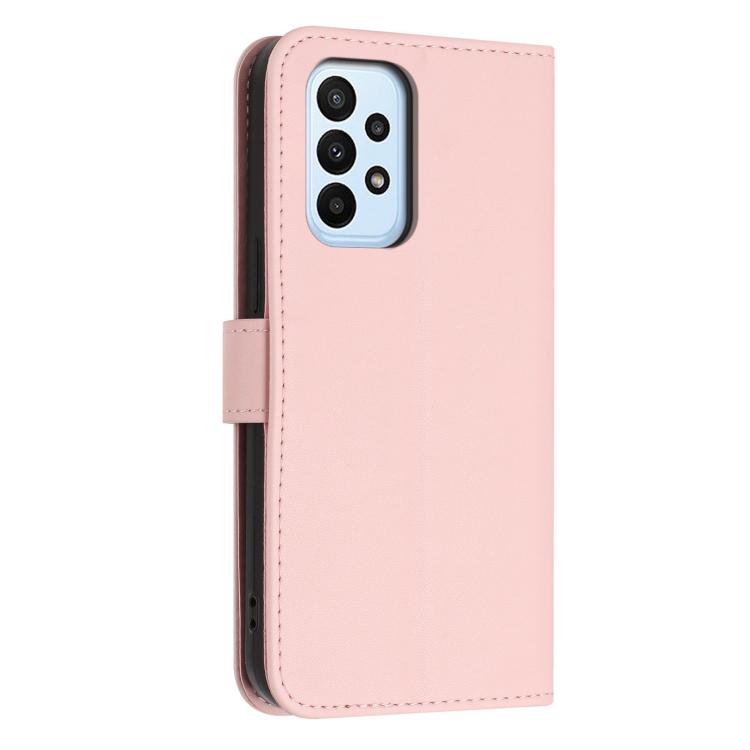 For Galaxy A53 5G Glitter Butterfly Zipper Vegan Leather Phone Case with Wrist Strap