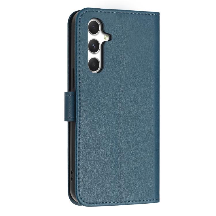 For Galaxy A57 5G Glitter Butterfly Zipper Vegan Leather Phone Case with Wrist Strap
