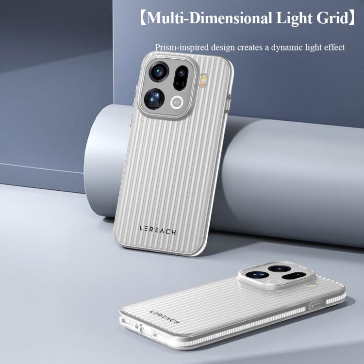 For OPPO Find X9 LeReach TOC Icicle Series Ice Mist Double-Sided Non-Slip Phone Case