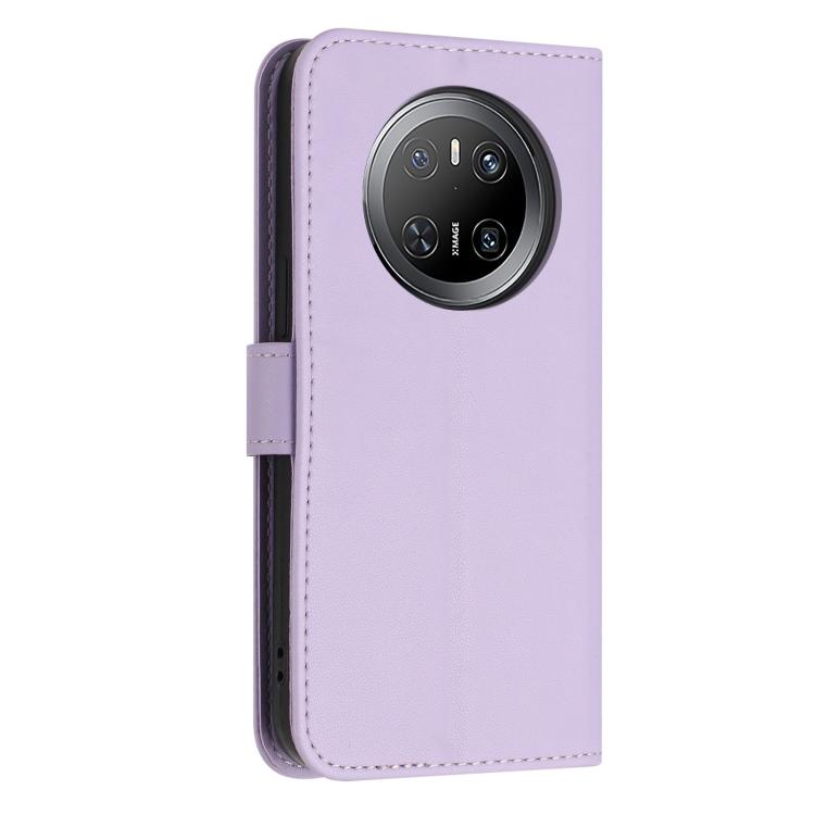 For Huawei Mate 70 Glitter Butterfly Zipper Vegan Leather Phone Case with Wrist Strap