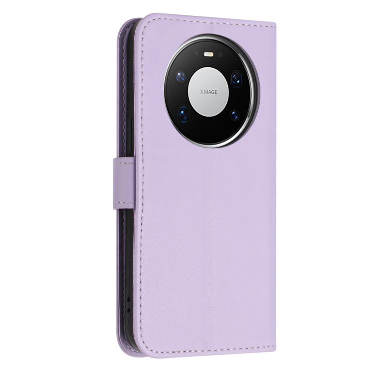 For Huawei Mate 80 Pro Max Glitter Butterfly Zipper Vegan Leather Phone Case with Wrist Strap