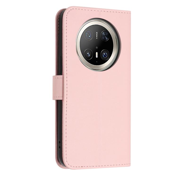 For Huawei Mate 70 Pro / 70 Pro+ Glitter Butterfly Zipper Vegan Leather Phone Case with Wrist Strap