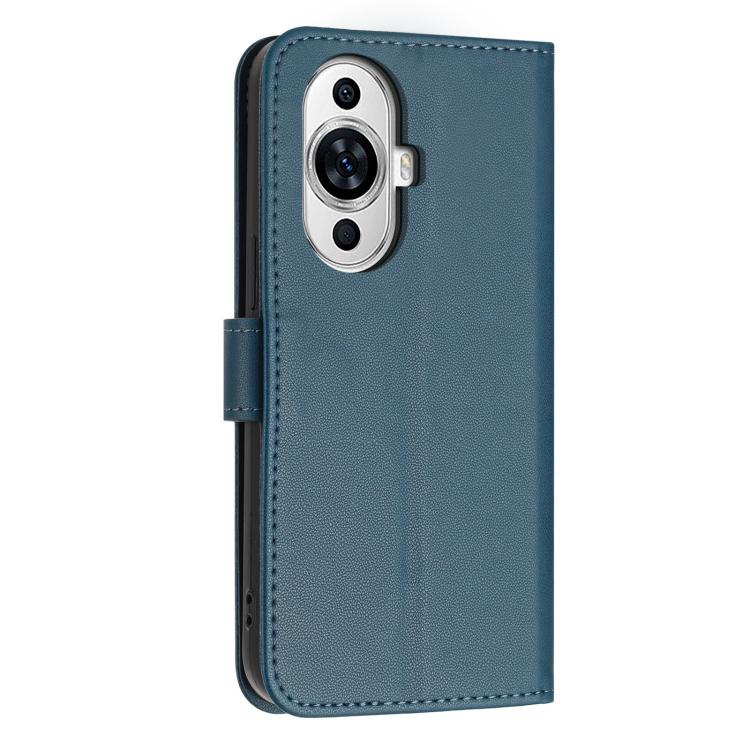 For Huawei nova 11 / 12 Lite / 12s 4G Glitter Butterfly Zipper Vegan Leather Phone Case with Wrist Strap