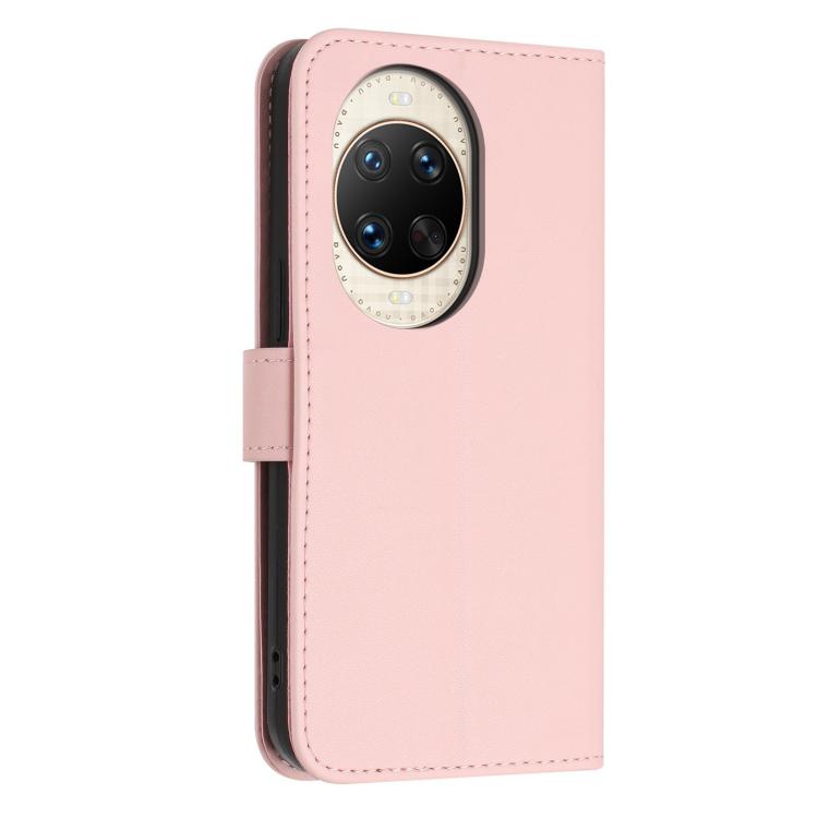 For Huawei nova 14 Ultra 5G Glitter Butterfly Zipper Vegan Leather Phone Case with Wrist Strap