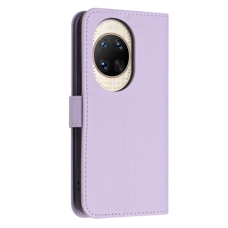 For Huawei nova 14 Ultra 5G Glitter Butterfly Zipper Vegan Leather Phone Case with Wrist Strap