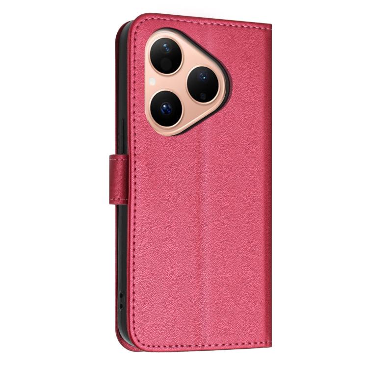 For Huawei Pura 80 5G Glitter Butterfly Zipper Vegan Leather Phone Case with Wrist Strap
