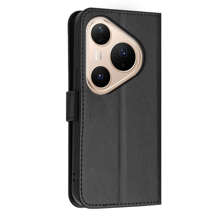 For Huawei Pura 80 Pro / 80 Pro+ 5G Glitter Butterfly Zipper Vegan Leather Phone Case with Wrist Strap