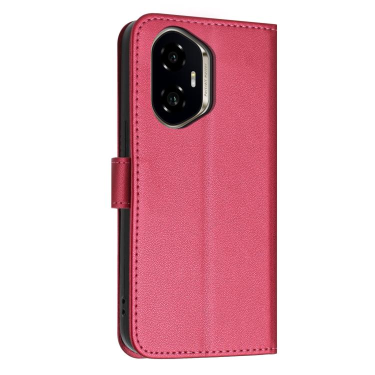 For Honor 300 5G Glitter Butterfly Zipper Vegan Leather Phone Case with Wrist Strap