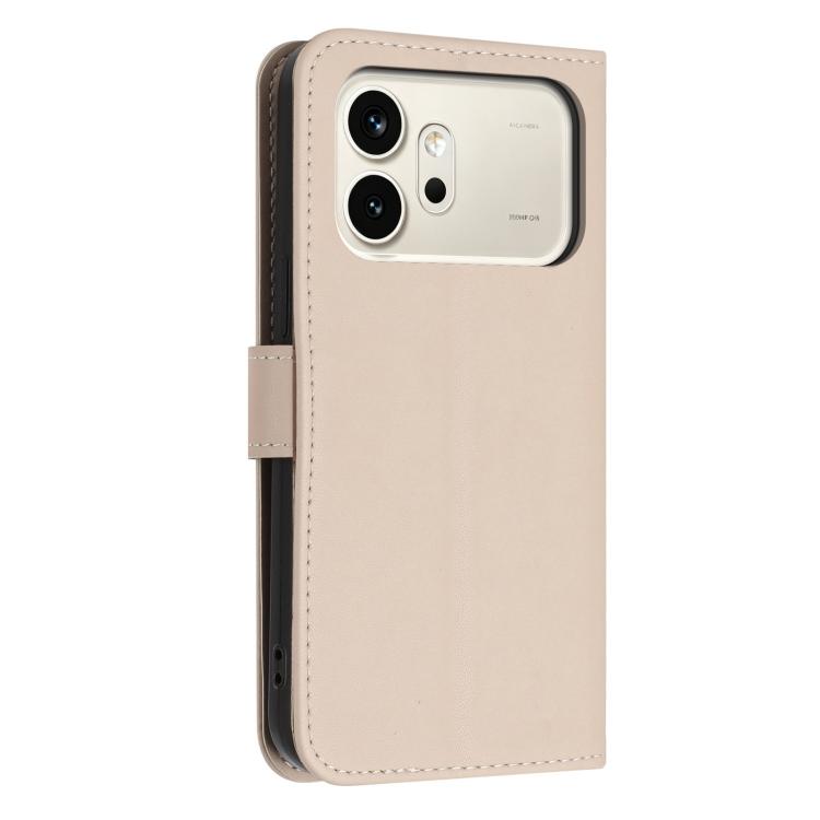 For Honor 600 / 600 Pro Global Glitter Butterfly Zipper Vegan Leather Phone Case with Wrist Strap