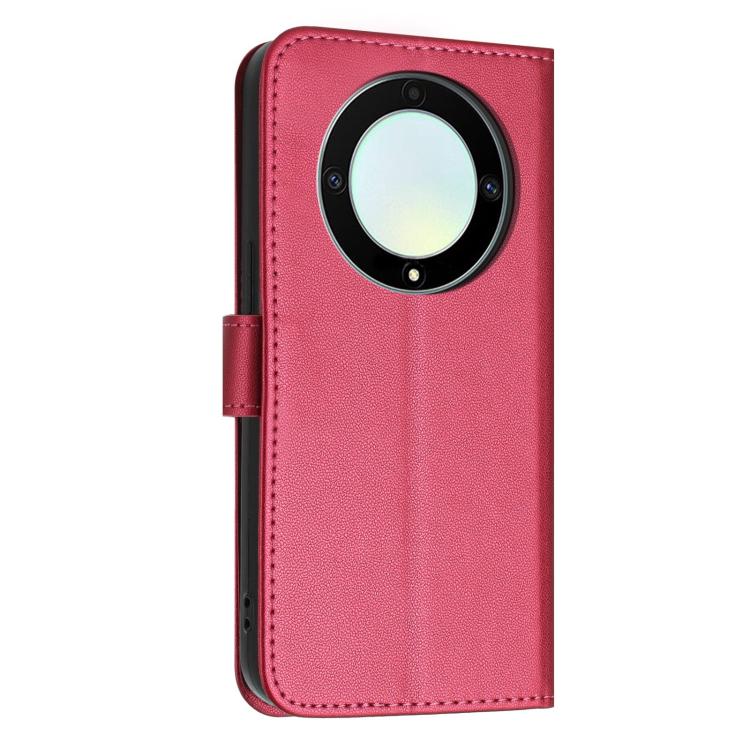 For Honor X9a 5G / X40 5G Glitter Butterfly Zipper Vegan Leather Phone Case with Wrist Strap