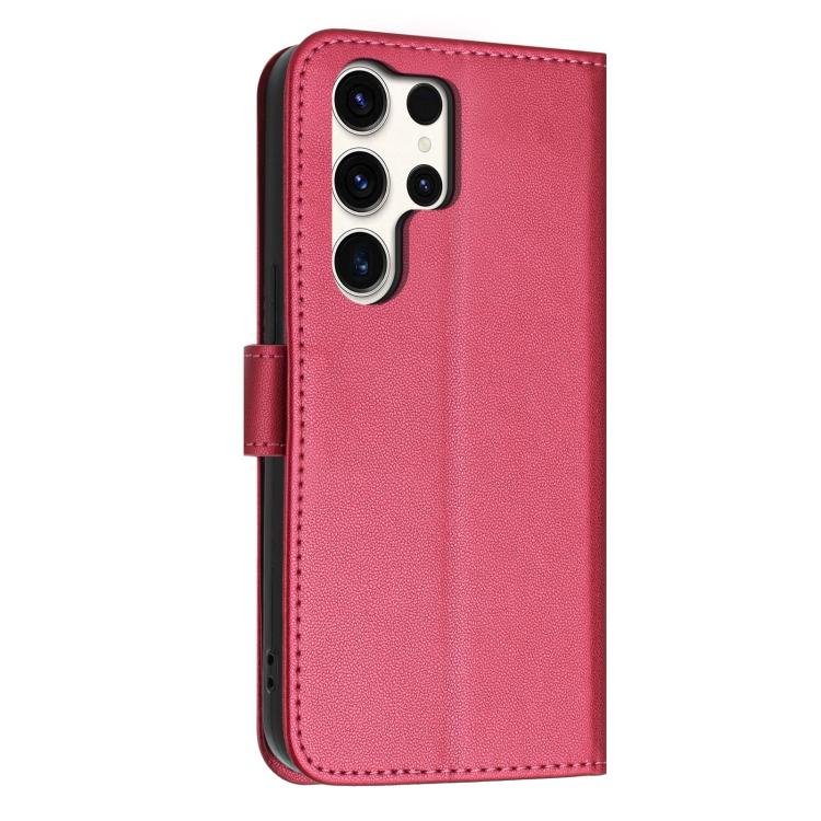 For Galaxy S24 Ultra 5G Glitter Butterfly Zipper Vegan Leather Phone Case with Wrist Strap