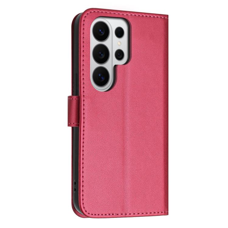 For Galaxy S26 Ultra 5G Glitter Butterfly Zipper Vegan Leather Phone Case with Wrist Strap