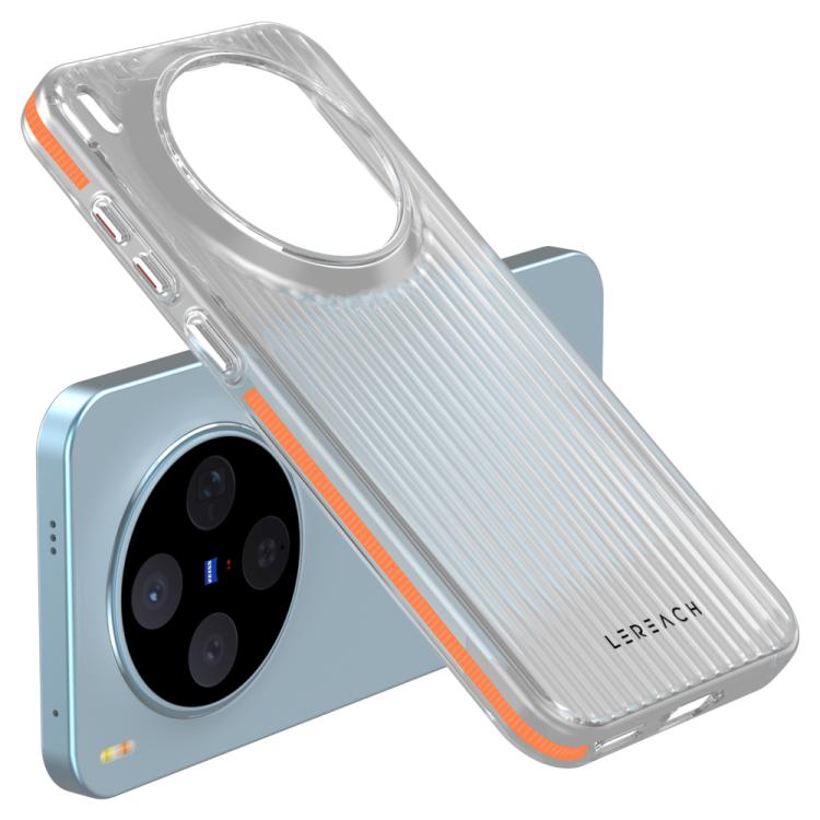 For vivo X300 LeReach TOC Icicle Series Ice Mist Double-Sided Non-Slip Phone Case