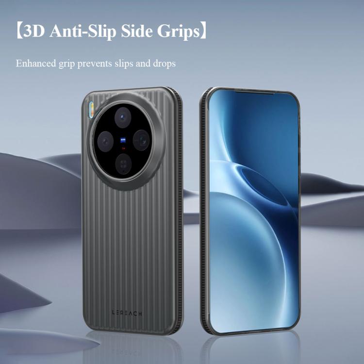 For vivo X300 LeReach TOC Icicle Series Ice Mist Double-Sided Non-Slip Phone Case