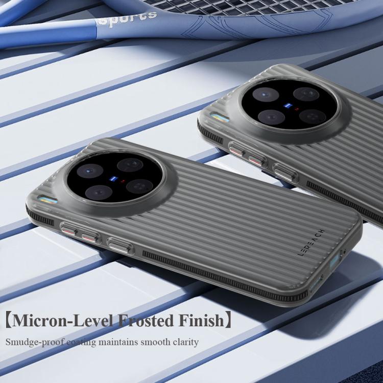For vivo X300 LeReach TOC Icicle Series Ice Mist Double-Sided Non-Slip Phone Case
