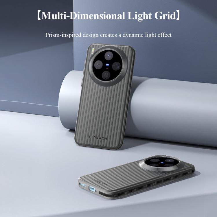For vivo X300 LeReach TOC Icicle Series Ice Mist Double-Sided Non-Slip Phone Case