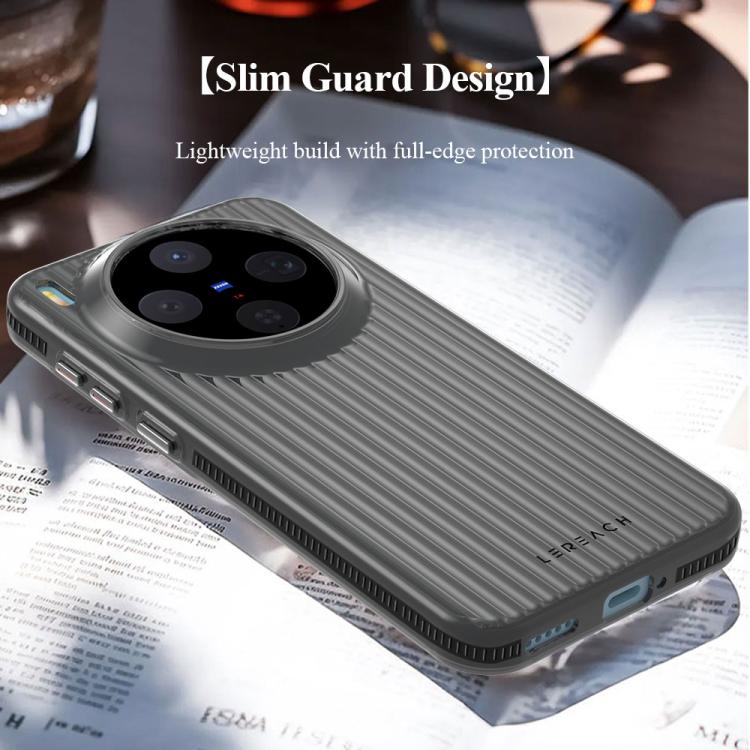 For vivo X300 LeReach TOC Icicle Series Ice Mist Double-Sided Non-Slip Phone Case