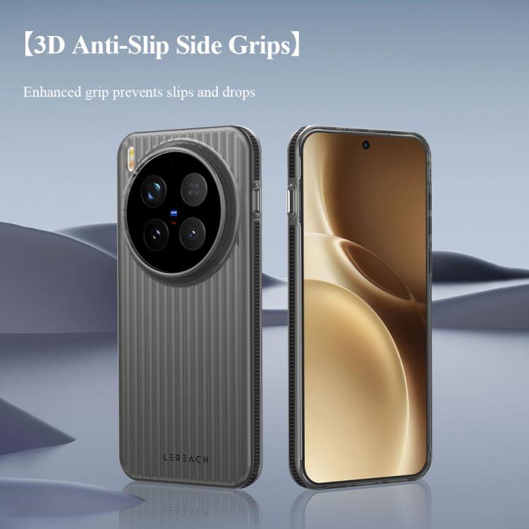 For vivo X300 Pro LeReach TOC Icicle Series Ice Mist Double-Sided Non-Slip Phone Case