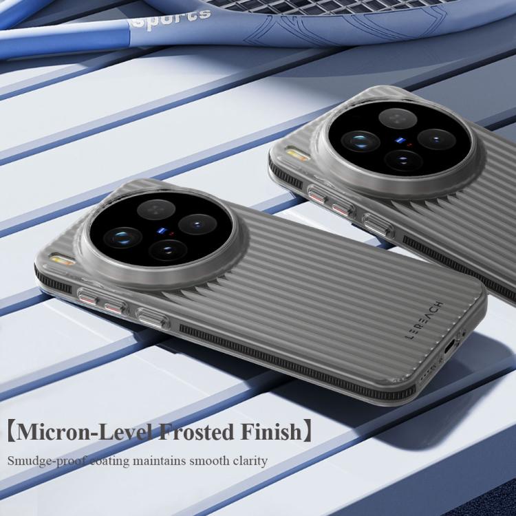 For vivo X300 Pro LeReach TOC Icicle Series Ice Mist Double-Sided Non-Slip Phone Case