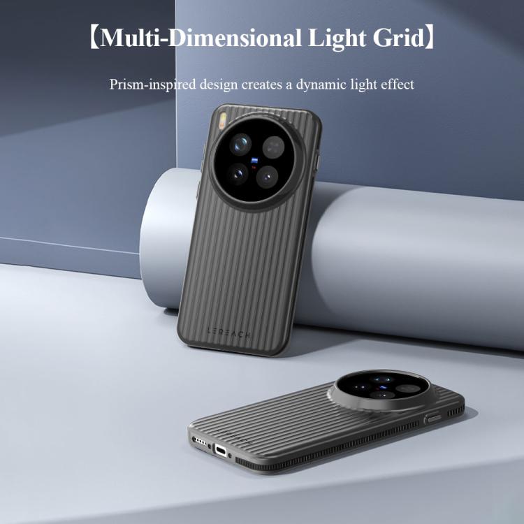 For vivo X300 Pro LeReach TOC Icicle Series Ice Mist Double-Sided Non-Slip Phone Case
