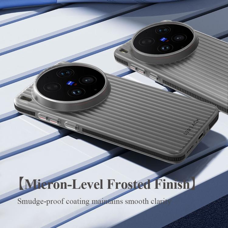 For vivo X300 Ultra LeReach TOC Icicle Series Ice Mist Double-Sided Non-Slip Phone Case