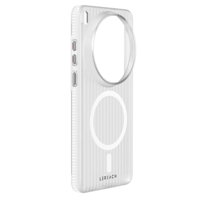 For vivo X300 Ultra LeReach TOC Icicle Series Ice Mist Double-Sided Non-Slip Magnetic Phone Case