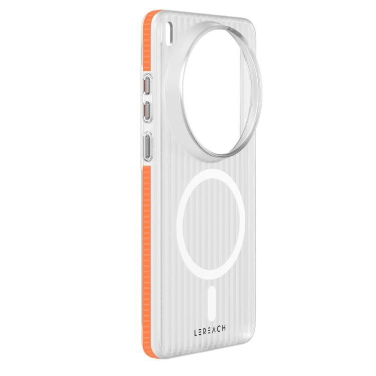 For vivo X300 Ultra LeReach TOC Icicle Series Ice Mist Double-Sided Non-Slip Magnetic Phone Case