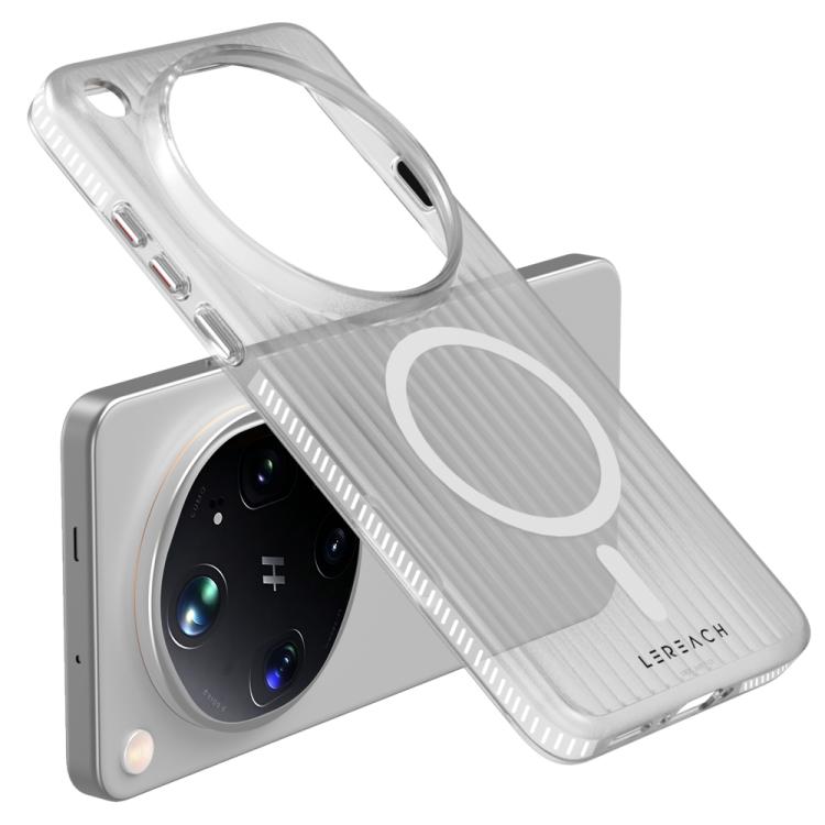 For OPPO Find X9 Ultra 5G LeReach TOC Icicle Series Ice Mist Double-Sided Non-Slip Magnetic Phone Case