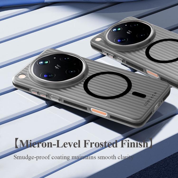 For OPPO Find X9 Ultra 5G LeReach TOC Icicle Series Ice Mist Double-Sided Non-Slip Magnetic Phone Case