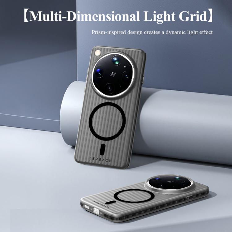 For OPPO Find X9 Ultra 5G LeReach TOC Icicle Series Ice Mist Double-Sided Non-Slip Magnetic Phone Case