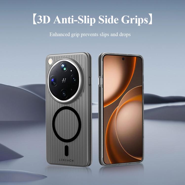 For OPPO Find X9 Ultra 5G LeReach TOC Icicle Series Ice Mist Double-Sided Non-Slip Magnetic Phone Case