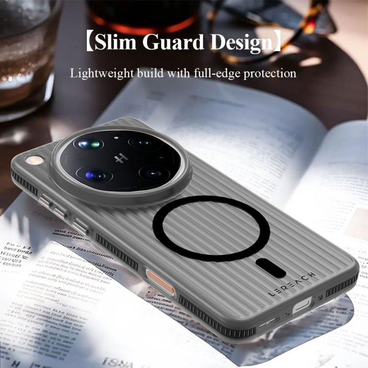 For OPPO Find X9 Ultra 5G LeReach TOC Icicle Series Ice Mist Double-Sided Non-Slip Magnetic Phone Case